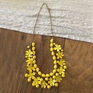 J.Crew floral enamel necklace